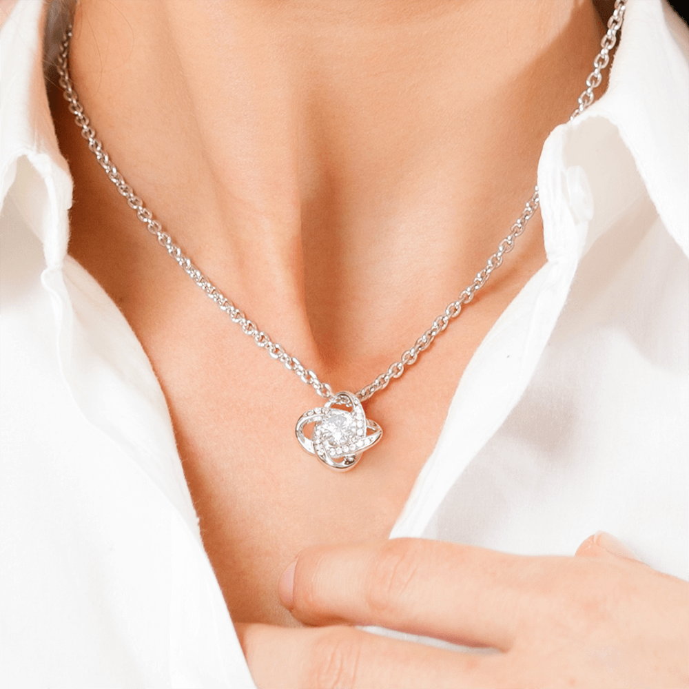 Love Knot Necklace For My Beautiful Wife